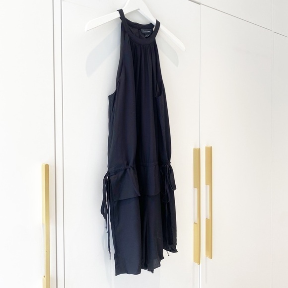 𝅺BNWT Club Monaco Halter Cotton Romper - Picture 13 of 16